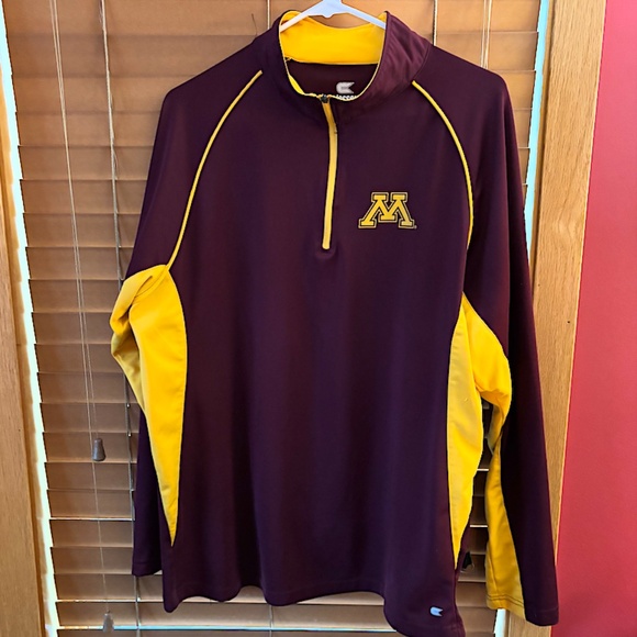 Quarter Zip Pullover - MN Golden Gophers - Large - Picture 1 of 5
